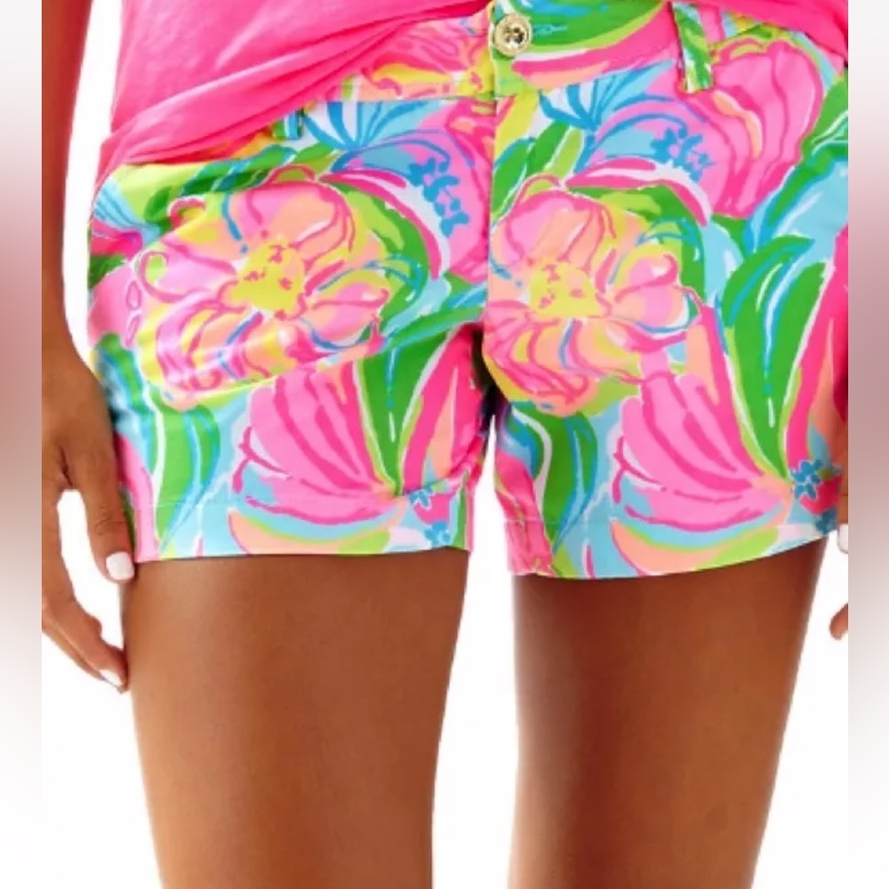NWT Lilly Pulitzer Callahan Shorts Multi So A Peeling